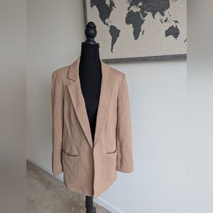 Express Tan Women's Blazer, Size L